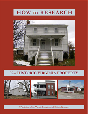 cover of How to Reseearch Your Historic Virginia Property