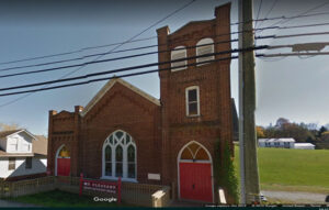 Google map view of Mount Pleasant Church.
