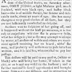 Advertisement from a newspaper in May 1796, offering a reward for the return of Ona Judge.