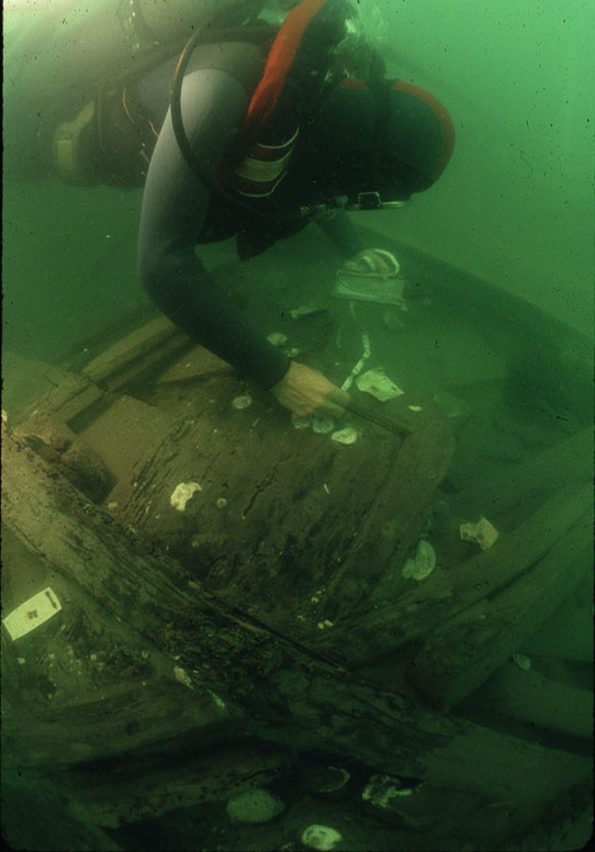 Photo of underwater archaeology