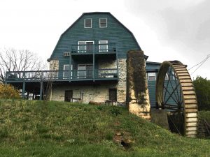 Stone-Keller Mill in village of Fisher's Hill, part of the battlefield in Shenandoah County.