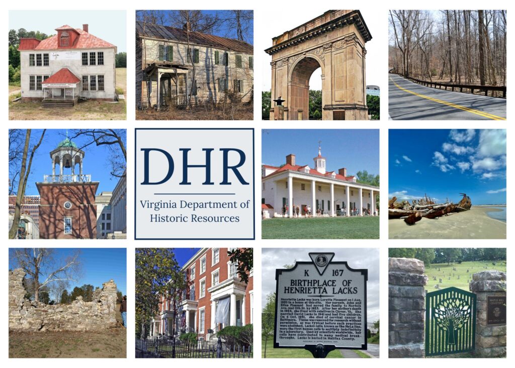 Preservation highlights collage from DHR
