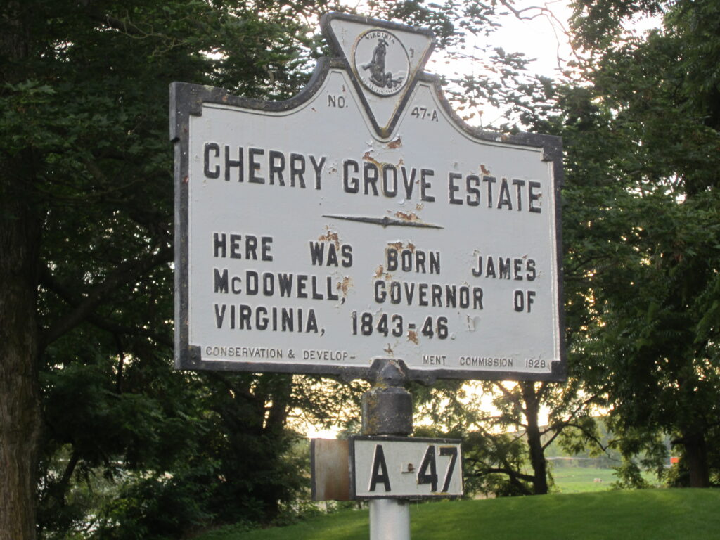 Cherry Grove Estate state historical marker